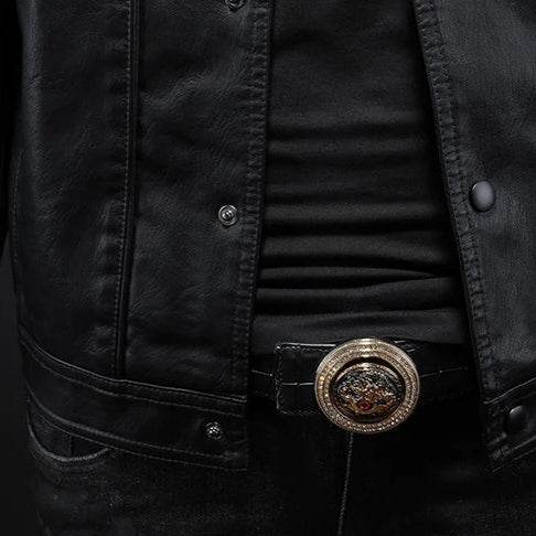 Jiro | Genuine Leather Jacket