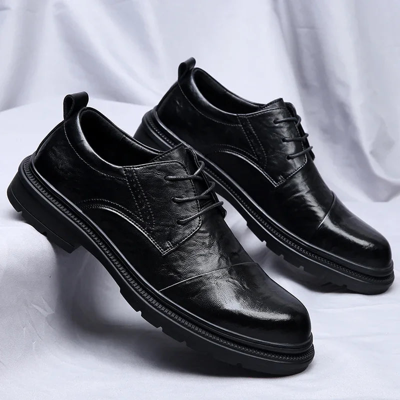 Kaito | Polished Leather Shoe