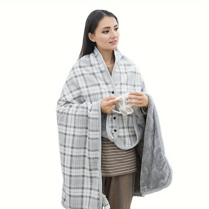 Talia | Ultra-Soft Fleece Wrap Blanket