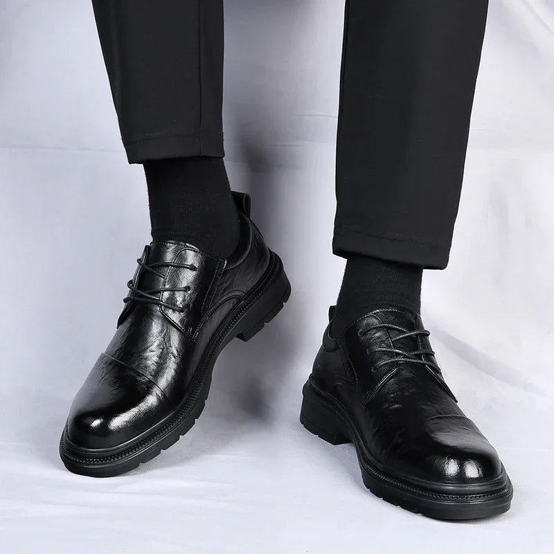 Kaito | Polished Leather Shoe