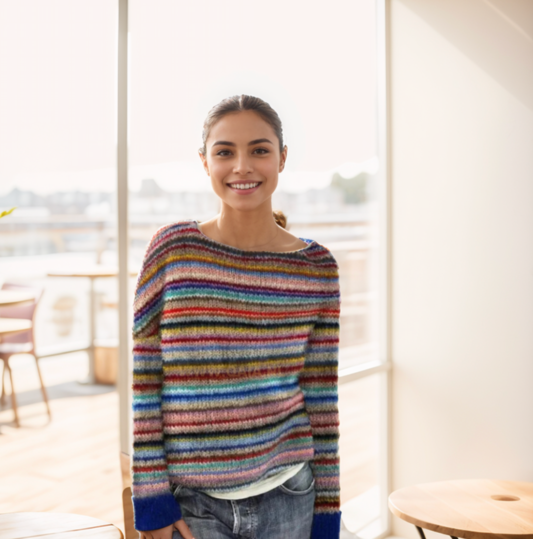 Elja | Cozy Fair Isle Sweater
