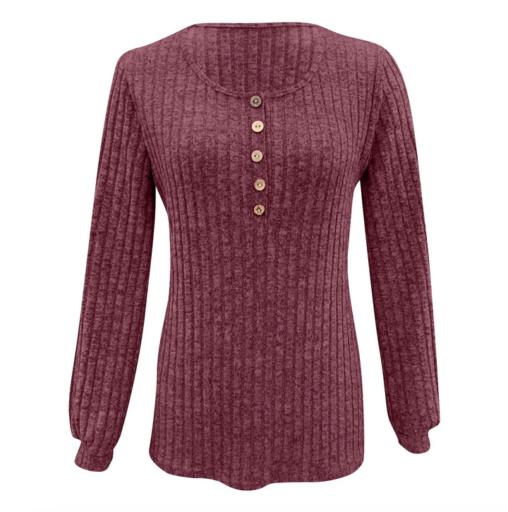 Isaline | Textured Knit Top