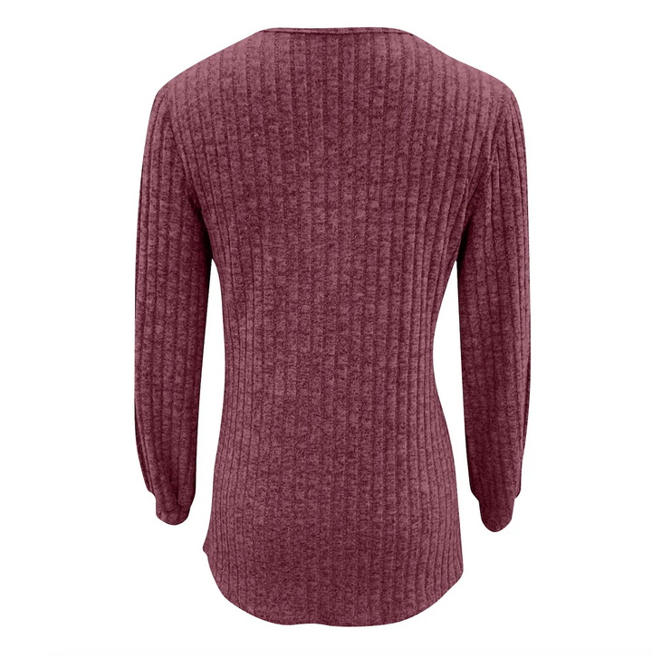 Isaline | Textured Knit Top