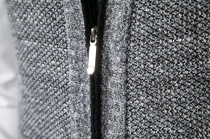 Ellis | Classic Zip Wool Vest