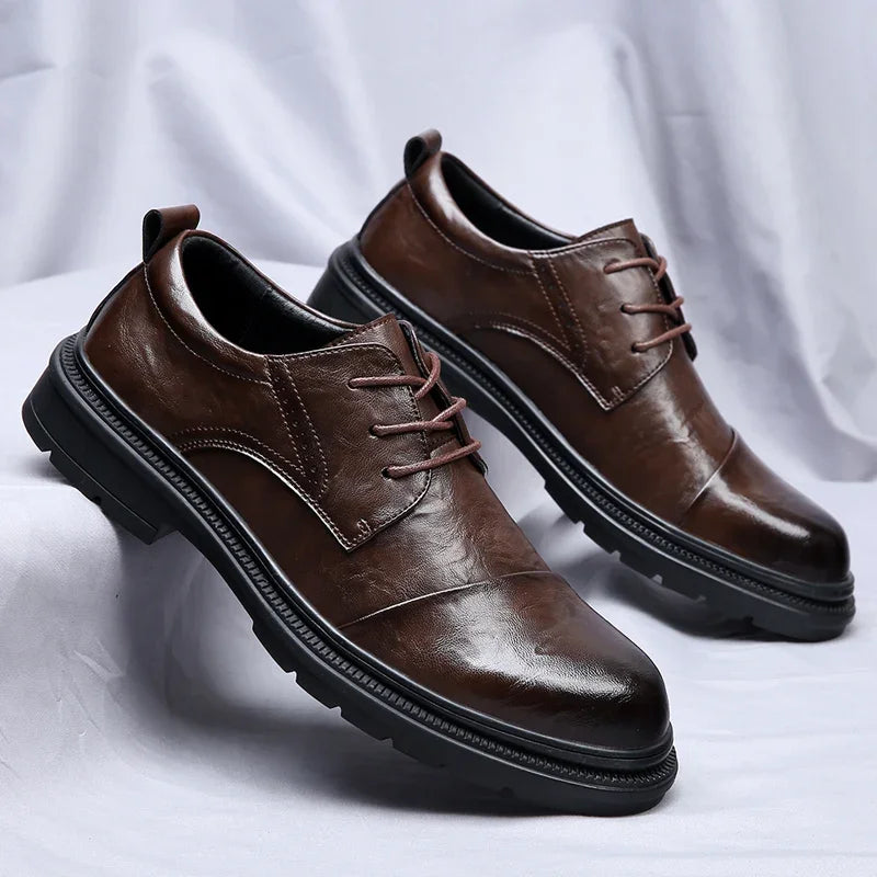 Kaito | Polished Leather Shoe