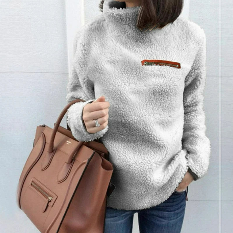 Seraphine | Plush Turtleneck Fleece