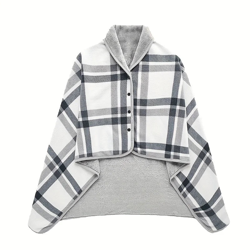 Talia | Ultra-Soft Fleece Wrap Blanket