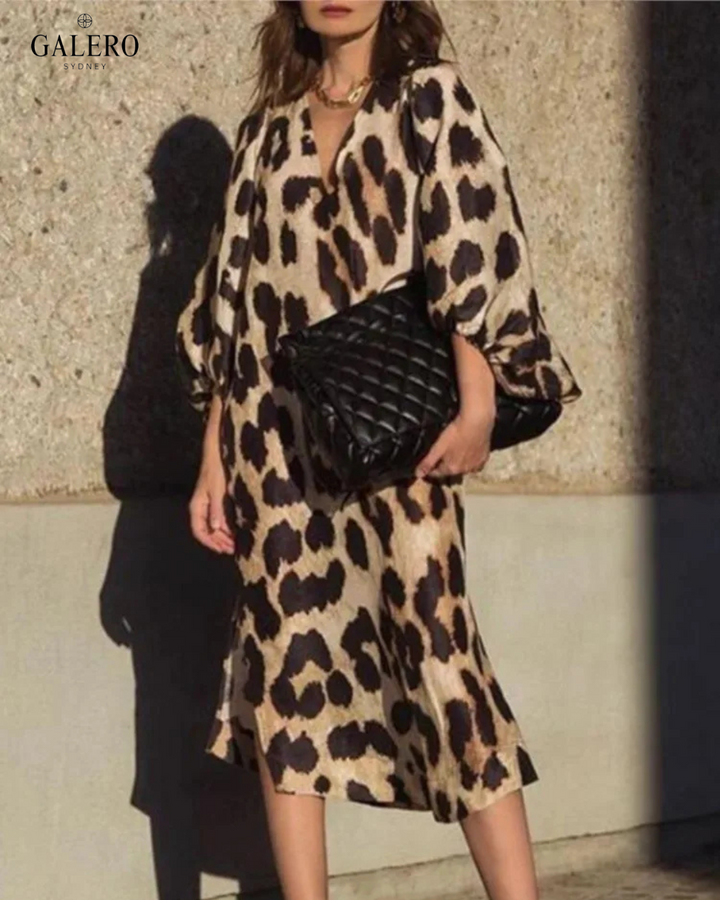 Serafina | Leopard Glam Dress