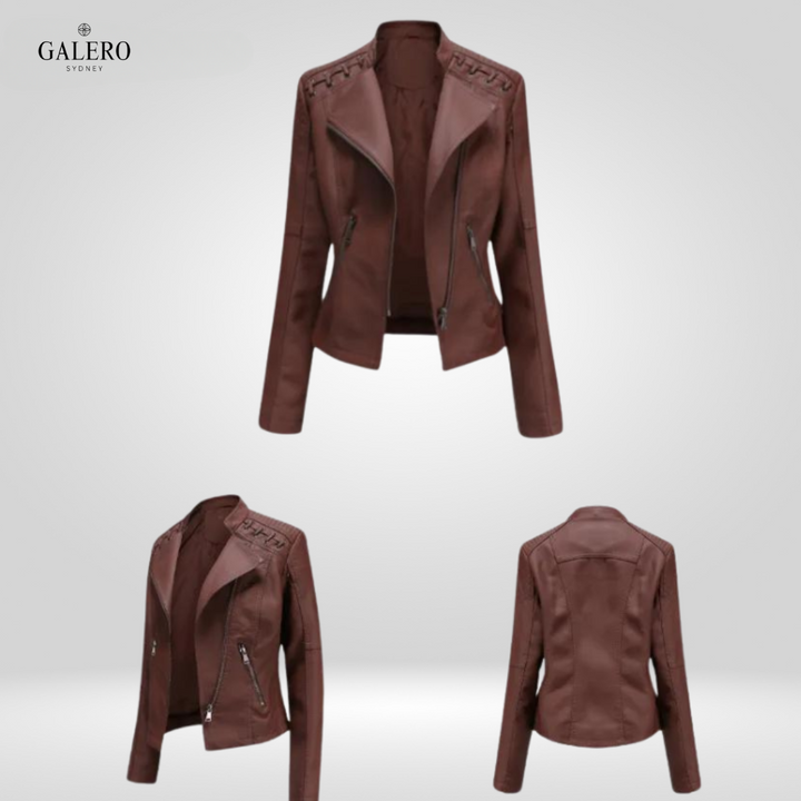 Sienna | Classic Leather Jacket