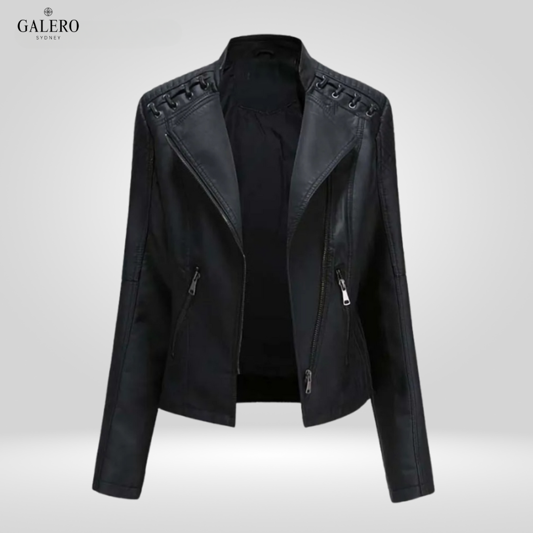 Sienna | Classic Leather Jacket