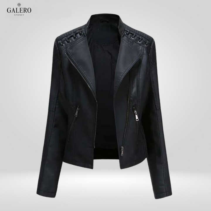 Sienna | Classic Leather Jacket