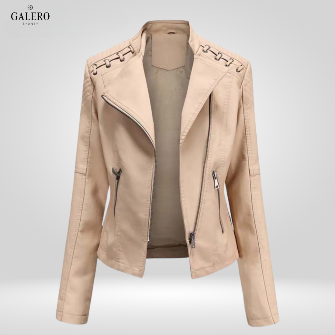 Sienna | Classic Leather Jacket