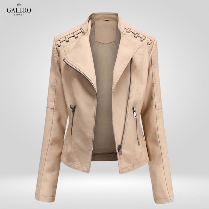 Sienna | Classic Leather Jacket