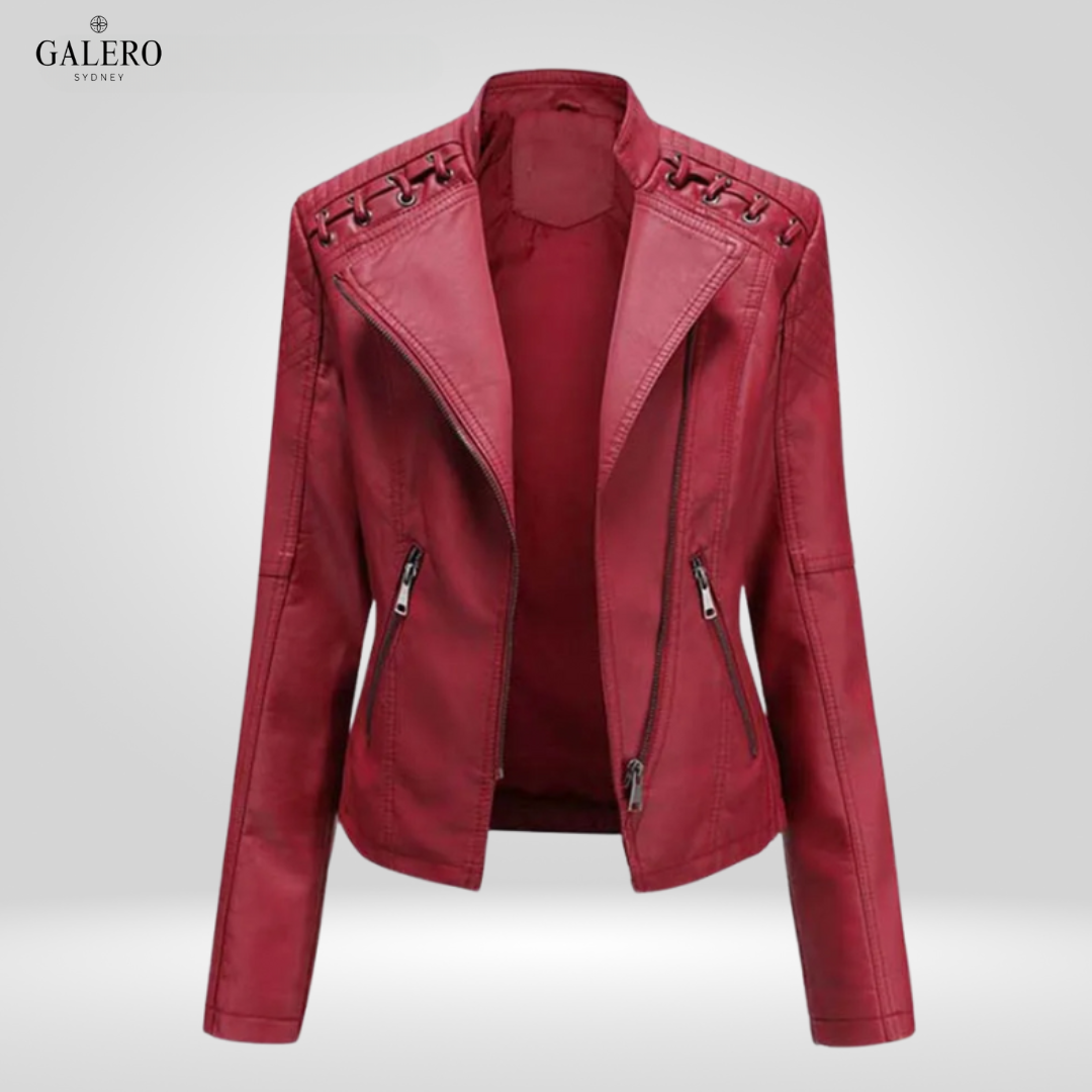 Sienna | Classic Leather Jacket