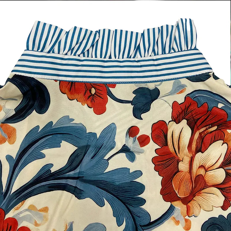 Lucette | Vintage Floral Blouse