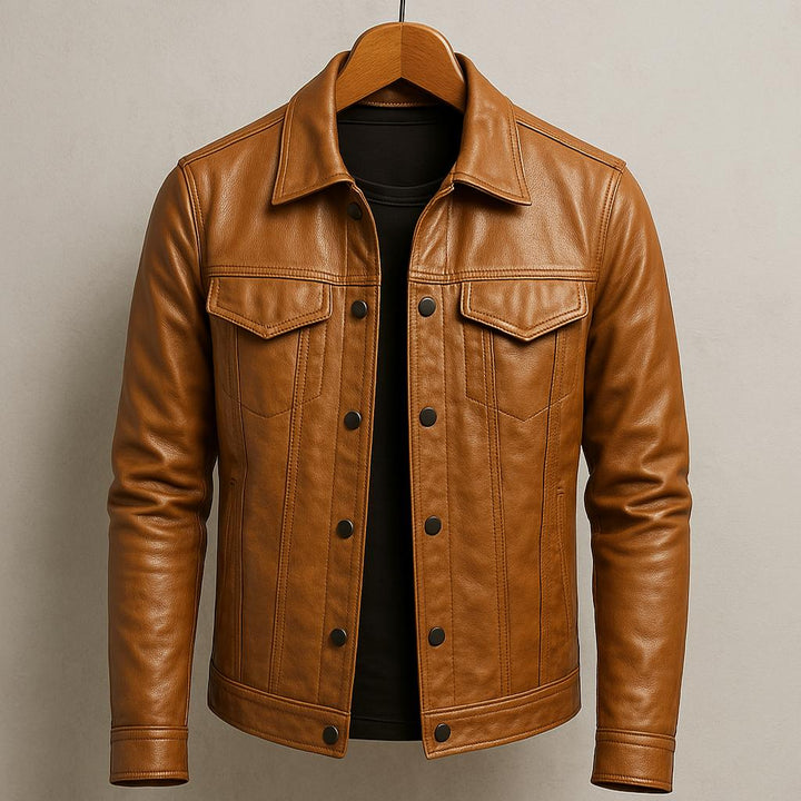 Jiro | Genuine Leather Jacket