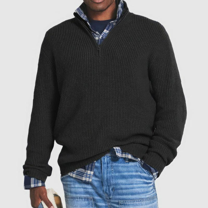 Mathéo | Classic Zip Knit