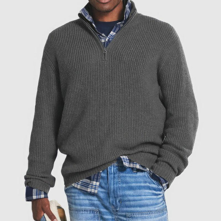 Mathéo | Classic Zip Knit