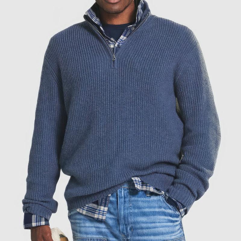 Mathéo | Classic Zip Knit