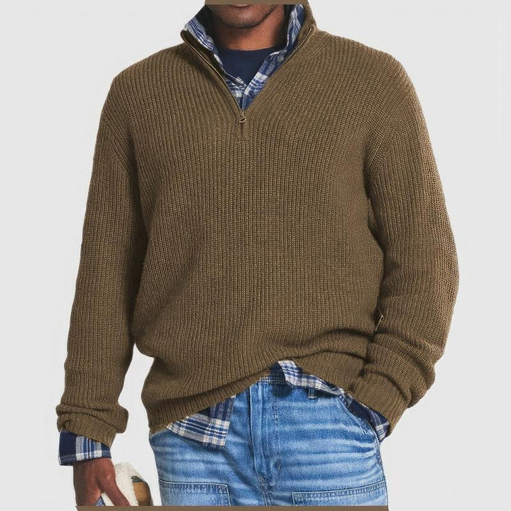 Mathéo | Classic Zip Knit