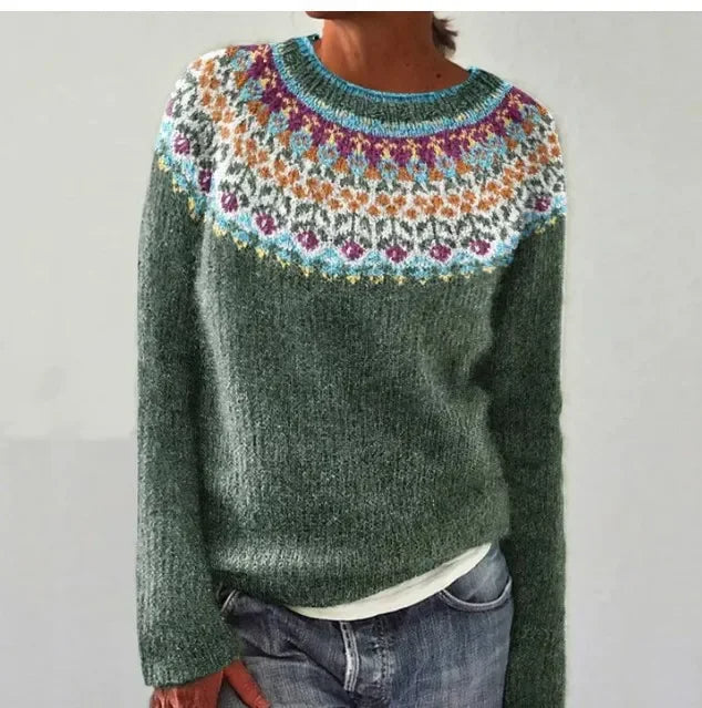 Elja | Cozy Fair Isle Sweater