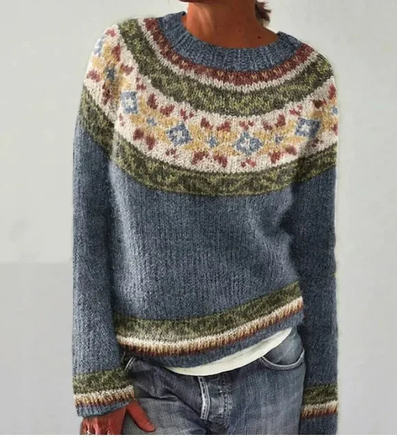 Elja | Cozy Fair Isle Sweater