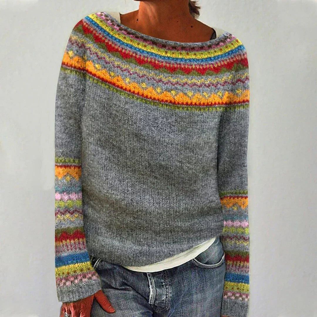 Elja | Cozy Fair Isle Sweater